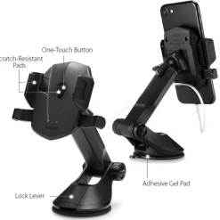 Uchwyt SPIGEN TS35 Signature CAR Mount Holder Black