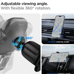 Uchwyt Spigen Uts12 Onetap Universal Vent Car Mount Black