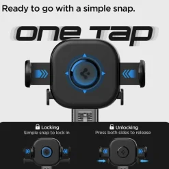 Uchwyt Spigen Uts12 Onetap Universal Vent Car Mount Black