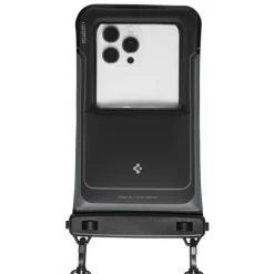 WODOODPORNE ETUI SPIGEN A611P PŁYWAJĄCE UNIWERSALNE 2-PACK MATOWE CZARNE