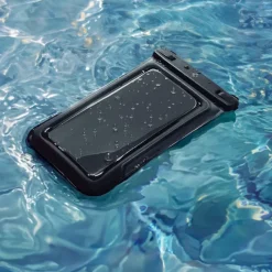 WODOODPORNE ETUI SPIGEN A611P PŁYWAJĄCE UNIWERSALNE 2-PACK MATOWE CZARNE