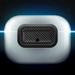 ZAMYKANIE DO ORYGINALNEGO ETUI SPIGEN AIRPODS PRO 2 1 GEN LOCK FIT M CARBON
