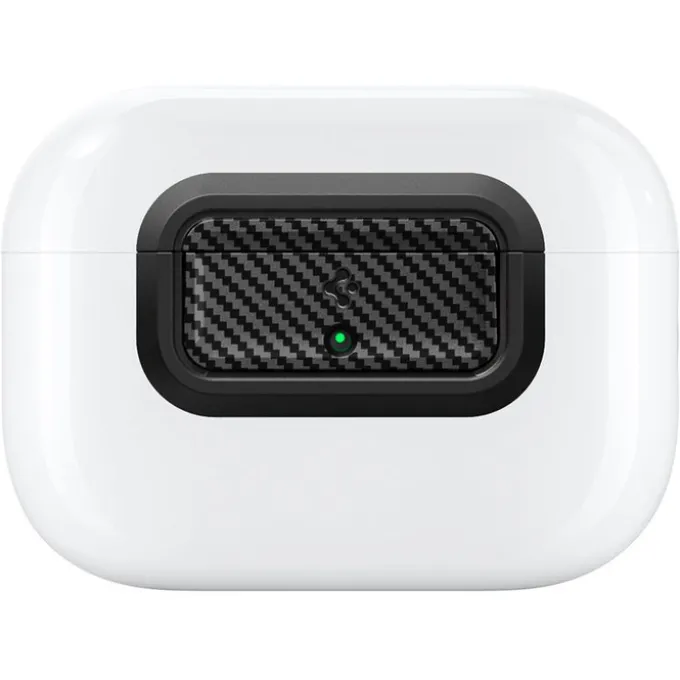 ZAMYKANIE DO ORYGINALNEGO ETUI SPIGEN AIRPODS PRO 2 1 GEN LOCK FIT M CARBON