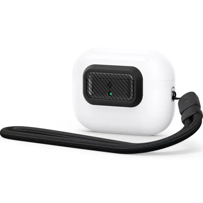 ZAMYKANIE DO ORYGINALNEGO ETUI SPIGEN AIRPODS PRO 2 1 GEN LOCK FIT M CARBON
